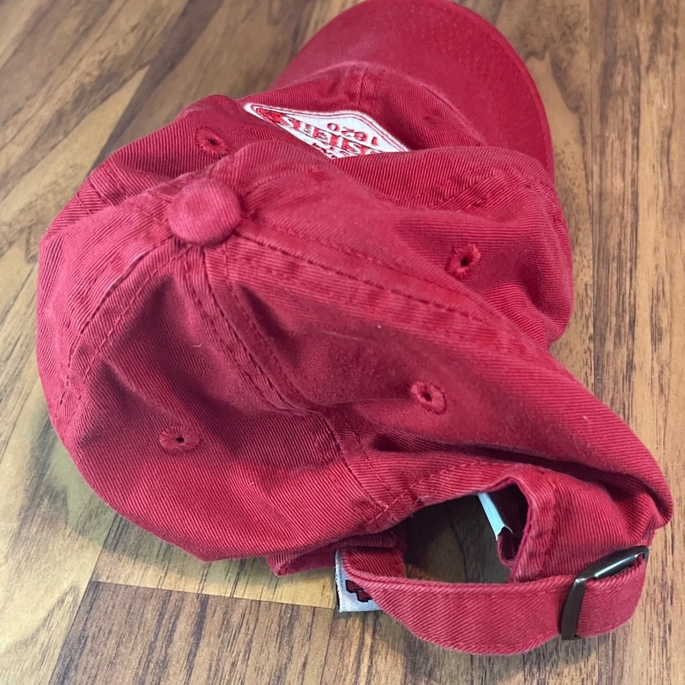 American Needle Indiana Hoosiers Hat Mens OSFA Red Cotton Adjustable Baseball - Picture 5 of 5